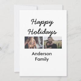 Convites Feliz feriado pai filho da família de fotos de Nat