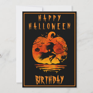 CONVITES FELIZ FESTA DE ANIVERSÁRIO DE 40 ANOS DE HALLOWEEN