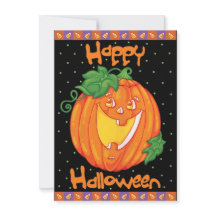 Feliz Festa de aniversário de Halloween Rindo de A