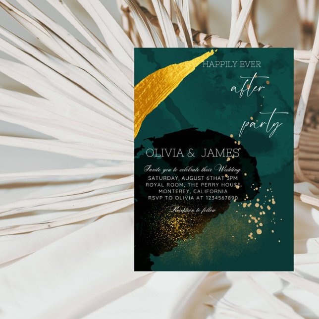 Convites Feliz Festa de casamento De Festas (Criador carregado)