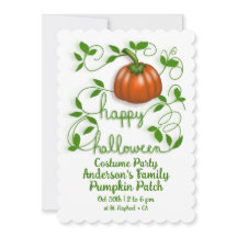 Feliz Festa de Vinha de Abóbora do Halloween