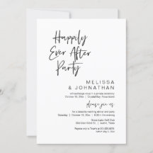 Feliz Festa Depois, Elopemento De Casamento
