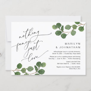 Convites Feliz Festa Depois, Elopemento, Greenerescência