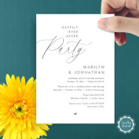 Feliz Festa Depois, Janto Romântico de Casamento