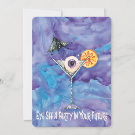 Convites Feliz Halloween Black Cat Festa de Cocktail