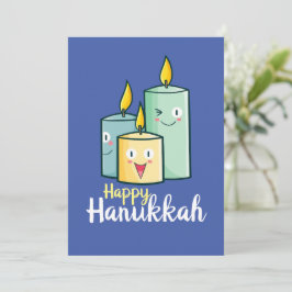 Convites Feliz Hanukkah Personalizável