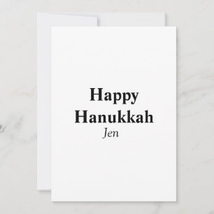 Convites Feliz Hanukkah seu nome texto imagem editável 
