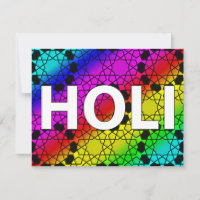 feliz holi: festival de cor e primavera