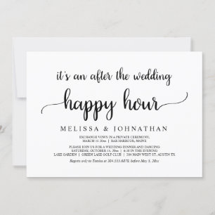 Convites Feliz Horas Feliz Para Sempre Após O Casamento Elo