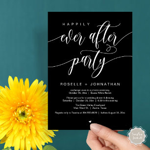 Convites Feliz Janto de Casamento Moderno do Partido