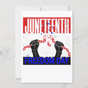 Convites feliz juneteenth liberdade feriado afro-americano