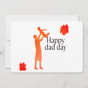 Convites Feliz Mug do Pai - Padre e Criança Silhouette - Pr