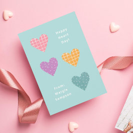 Convites Feliz Namorados de Sala de Aula do Pastel Day