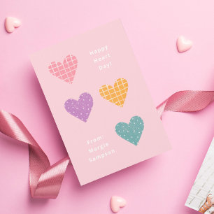 Convites Feliz Namorados de Sala de Aula do Pastel Day