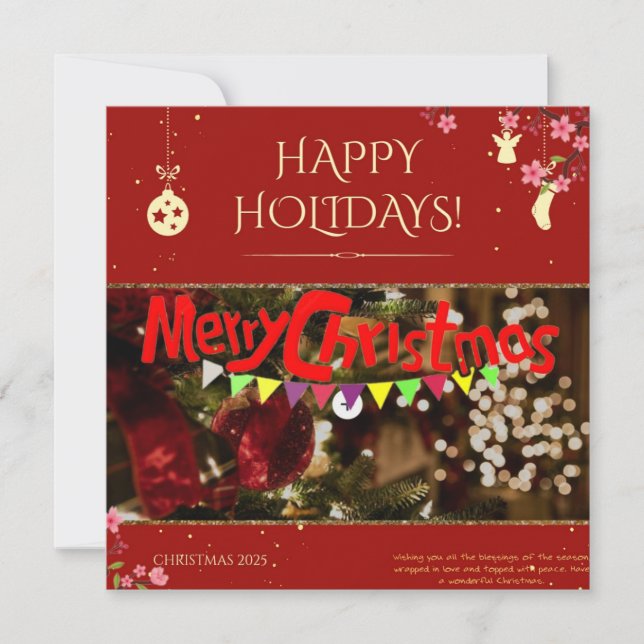 Convites Feliz Natal a Todos (Frente)