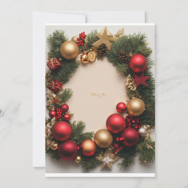 CONVITES FELIZ NATAL E BÔNUS DE ANO NOVO (Frente)