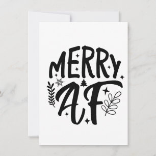 Convites Feliz Natal Engraçado Floco de Neve Natal