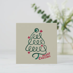 Convites Feliz Natal Estetoscópio CNA Profissional Médico