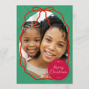 Convites Feliz Natal Foto Personalizada de Férias