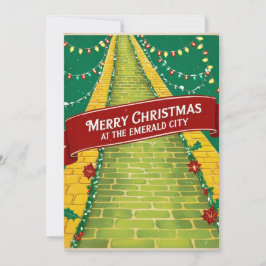 Convites Feliz Natal na Cidade Esmeralda