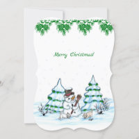 Feliz Natal! Neve com Cat e Puppy