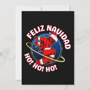 CONVITES FELIZ NATAL PAPAI NOEL ASTRONAUTA ENGRAÇADO