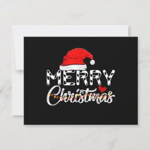 Convites Feliz Natal Papai Noel Família Divertida