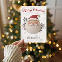 Feliz Natal Papai Noel – Família Personalizada 
