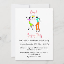 Convites Feliz Natal para a Família e Amigos