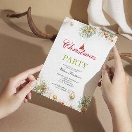 Convites Feliz Natal | Tipografia Vermelha