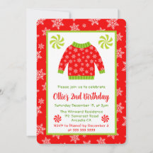 Feliz Natal Vermelho e Verde Aniversário