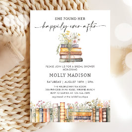 Convites Feliz Nunca Após Chá de panela De Livro