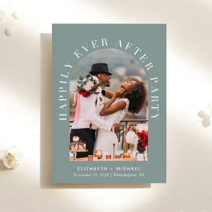Convites Feliz Nunca Depois Da Recepção de casamento De Fot