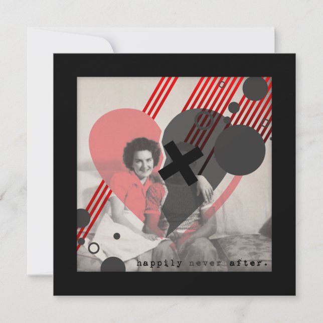 Convites feliz nunca em seguida (Frente)