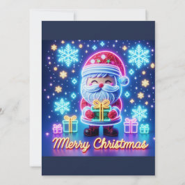 Convites Feliz Papai noel de Natal Presente