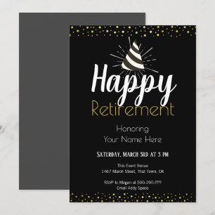 Convites Feliz Partido da Reforma Confetti