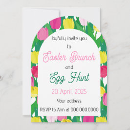 Convites Feliz Páscoa.