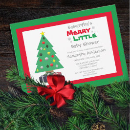 Convites Feliz pequeno Chá de fraldas