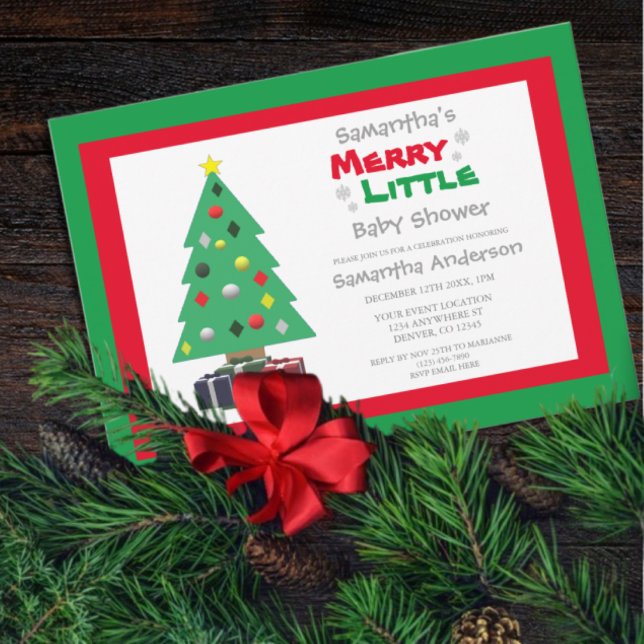 Convites Feliz pequeno Chá de fraldas (Criador carregado)