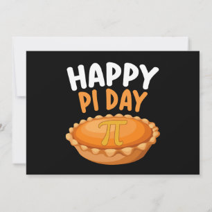 Convites Feliz Pi Day Pie Matemática Matemática Arco-Íris