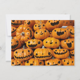 Convites Feliz Pumpkins Halloween Fall
