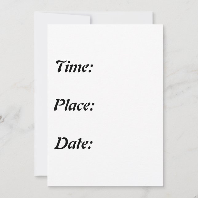 Convites Feliz Purim (Verso)