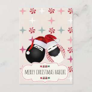 Convites Feliz Xmas HABIBI Sr. Egg Card
