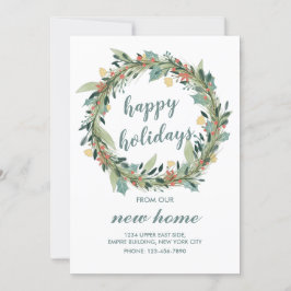 Convites Felizes Feriados da nossa Nova Terra de Natal