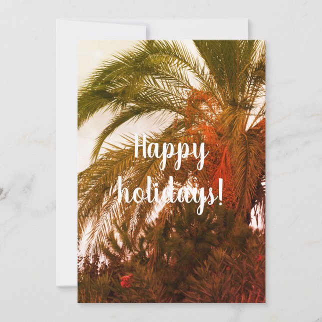 Convites Felizes férias! (Frente)