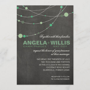 Convites FELTRO da hortelã do quadro das costas   do na