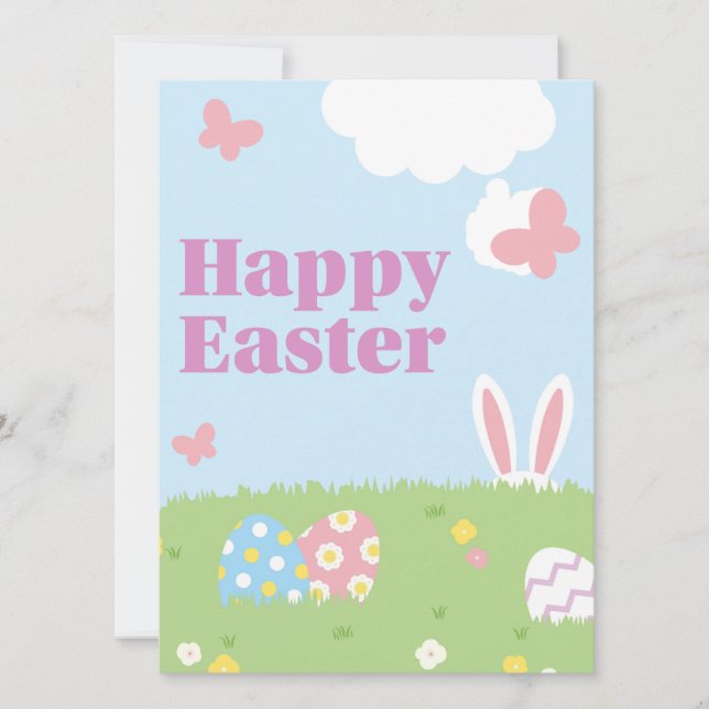 Convites Felz pascoa (Frente)