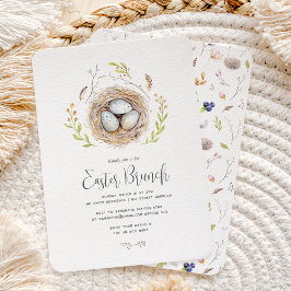 Convites Felz pascoa Brunch