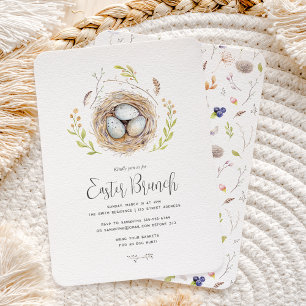 Convites Felz pascoa Brunch