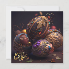 Convites Felz pascoa. Ovos de Páscoa mágicos